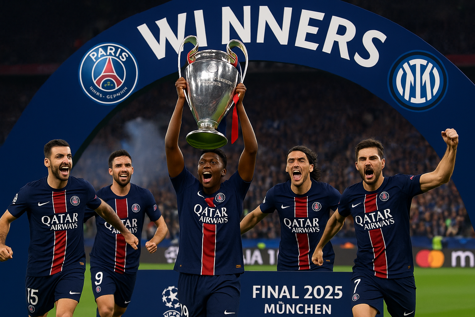 Final de la Champions League 2025. PSG vs Inter